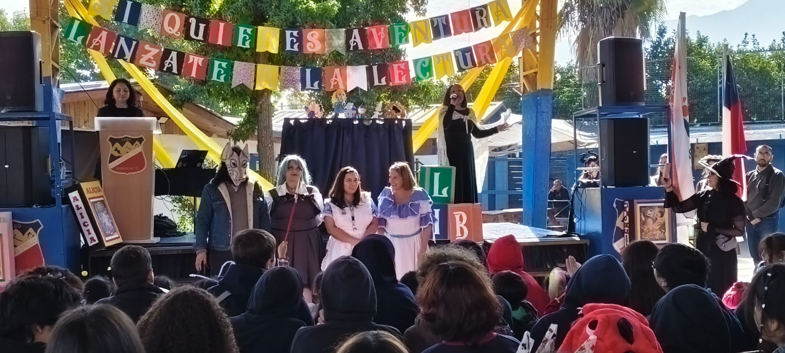 Día del Libro en Liceo Juan Mackenna